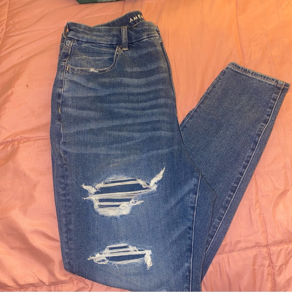 AE Dream Patched Curvy High-Waisted Jegging